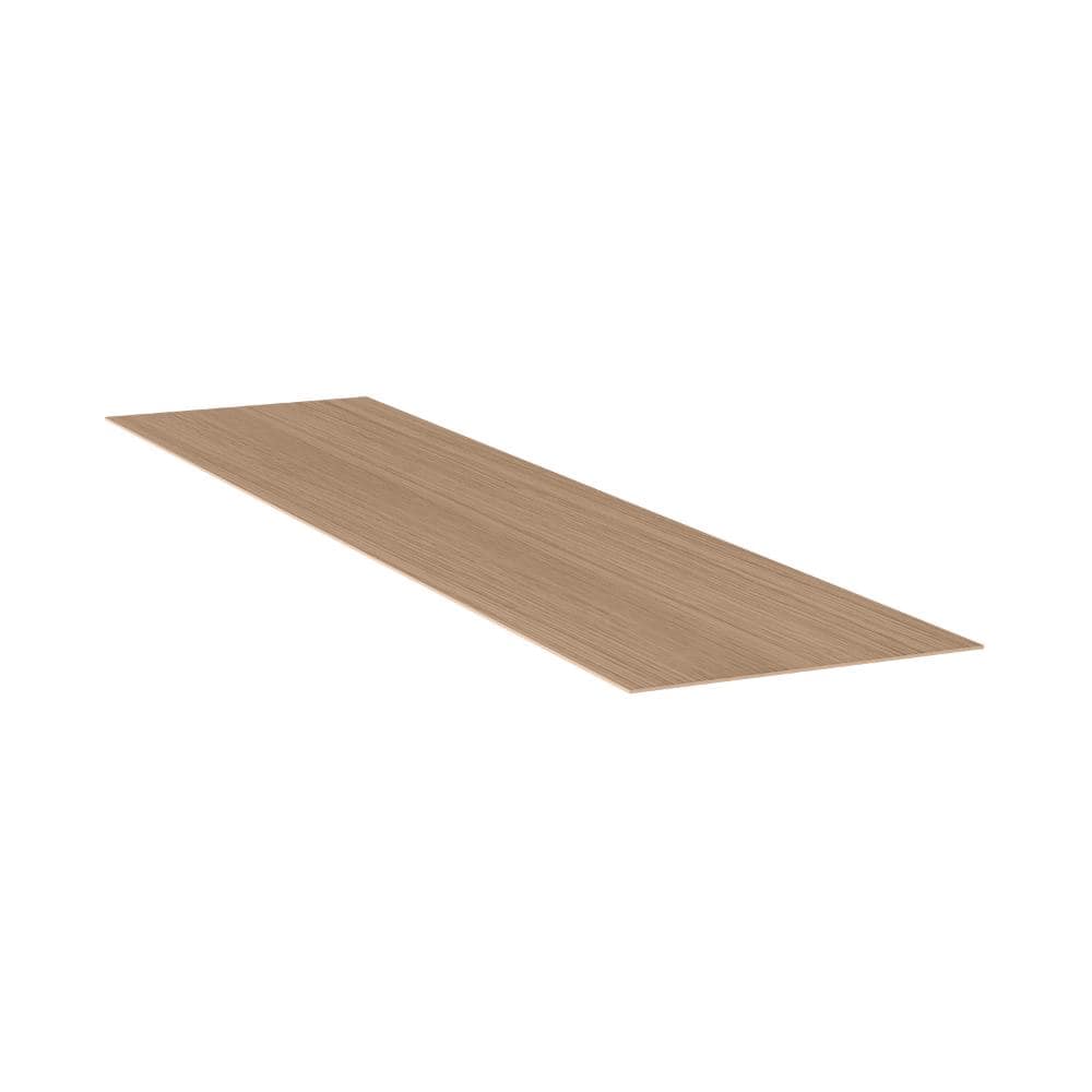 23.5 in. W x 96 in. D x 0.25 in. H in Oak Shaker Sink Panel price history on PriceWatchPro