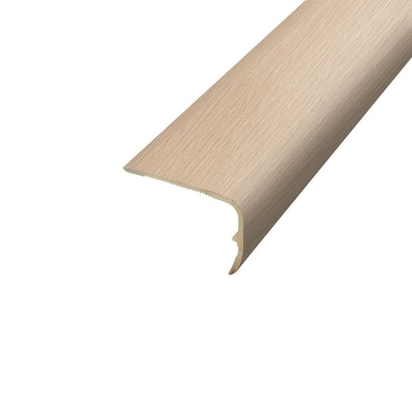 Fairview 1.32 in. Thick x 1.88 in. Wide x 78.7 in. Length Vinyl Stair Nose Molding