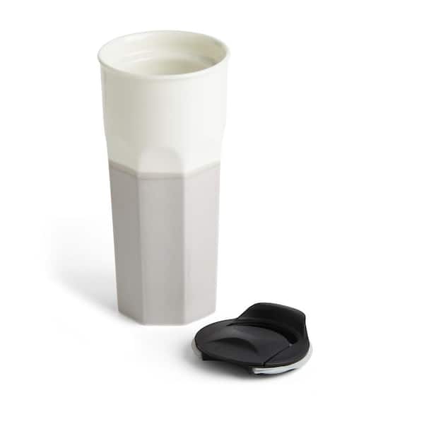 1pc 12oz Foldable Coffee Cup, Silicone Material, Portable Cup For