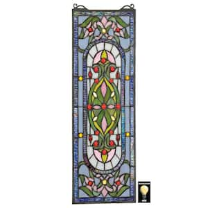 Palais-Royal Tiffany-Style Stain Glass Window Panel