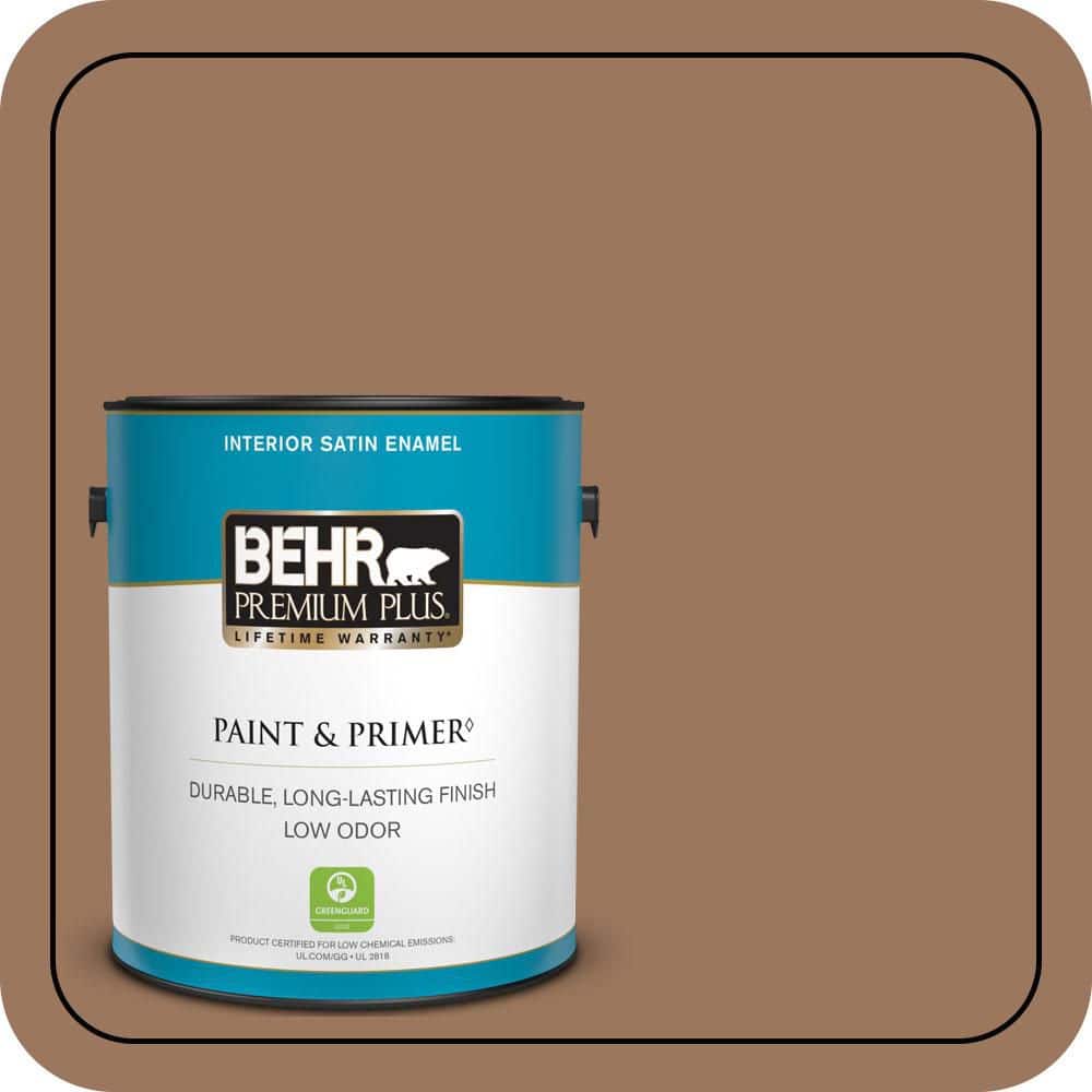 1 gal. #S220-6 Baked Sienna Satin Enamel Low Odor Interior Paint & Primer price history on PriceWatchPro