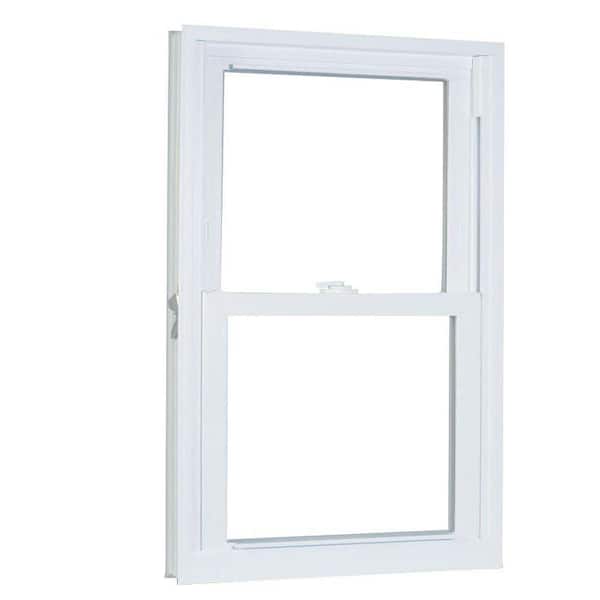 American Craftsman 23.75 in. x 61.25 in. 70 Series Pro Double Hung White Vinyl Insulated Window with Buck Frame