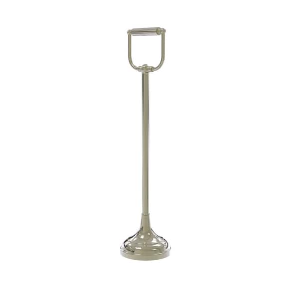 Free Standing Toilet Paper Holder in Polished Nickel