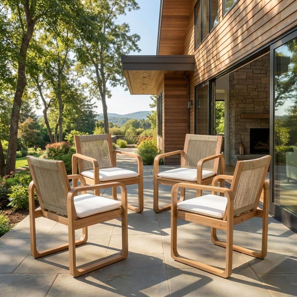 CHRISTOPHER KNIGHT HOME Charli Light Teak Plus Multi Brown Solid