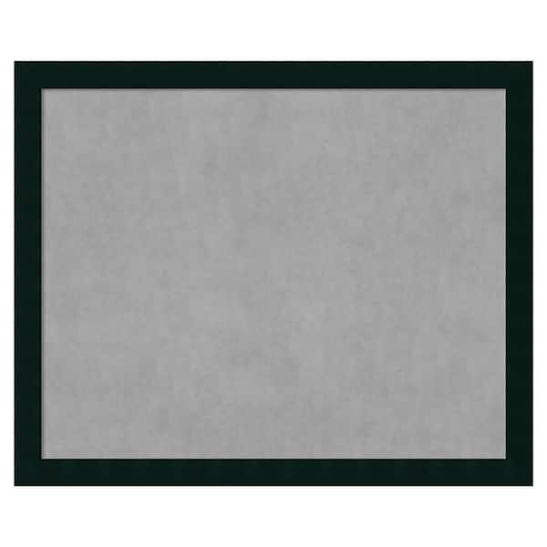 Amanti Art Tribeca Black 44 in. x 36 in. Framed Magnetic Board