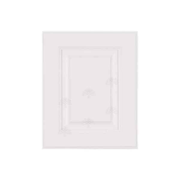 LIFEART CABINETRY Newport 12 x 15 in. Cabinet Door Sample in White