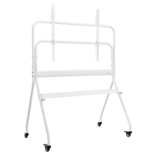 Rolling TV Stand, Mobile TV Cart for 35-100 in. TVs, Portable Monitor Stand Hold up to 198 lbs. Full Motion Mount