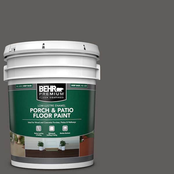 5 gal. #PPU18-19 Intellectual Low-Lustre Enamel Interior/Exterior Porch and Patio Floor Paint