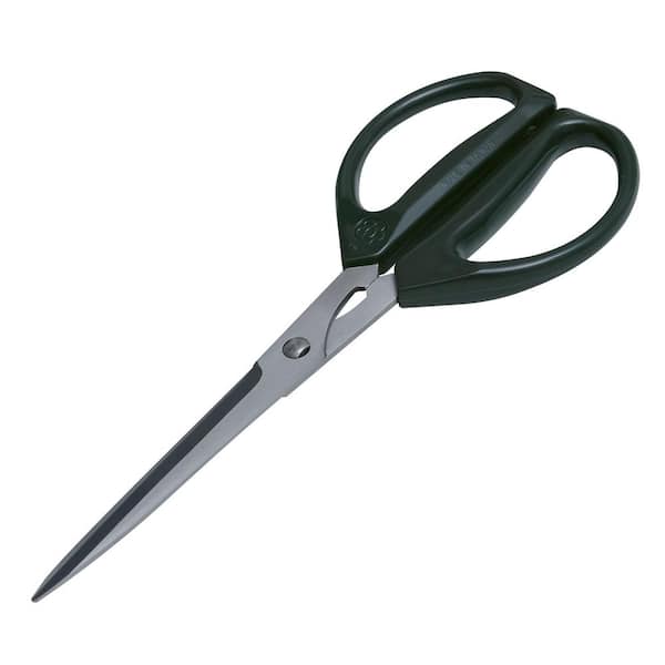 8 in Deluxe Unlimited Stainless Steel Kitchen Shears with Ergonomic Handles, Dark Olive