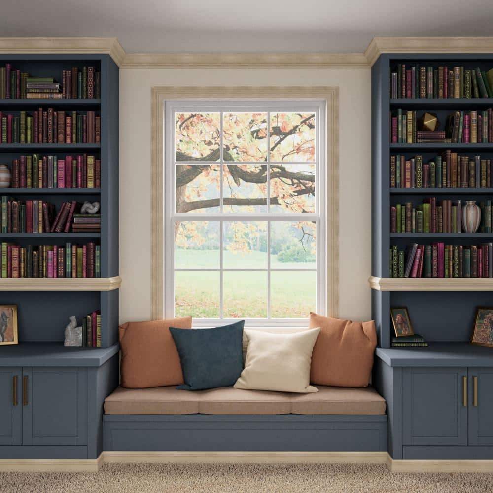 Poplar Solid Hardwood Crown Moulding, 96-inch Length