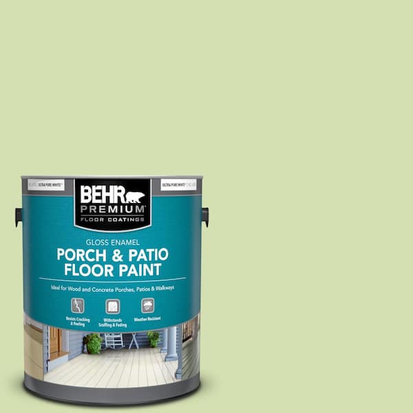 BEHR PREMIUM 1 gal. 420C3 Celery Bunch Gloss Enamel Interior/Exterior