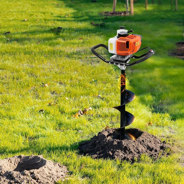 How ice augers differ from earth augers (design and limits)