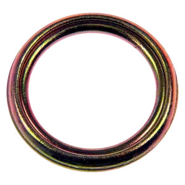 Autograde Crush Drain Plug Gasket, Fits 1/2So, M14 (3-pack)