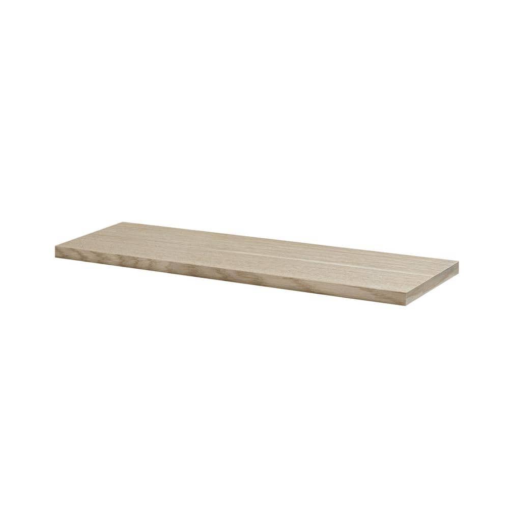 23.6" x 7.9" Feelwood Brushed Shelf Oak - Dolle Shelving