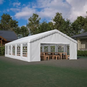 20 ft. x 32 ft. Outdoor Party Canopy Heavy-Duty Wedding Tent with Removable Side Walls