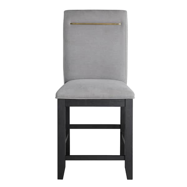 Steve Silver Yves Grey Counter Chair (Set of 2)