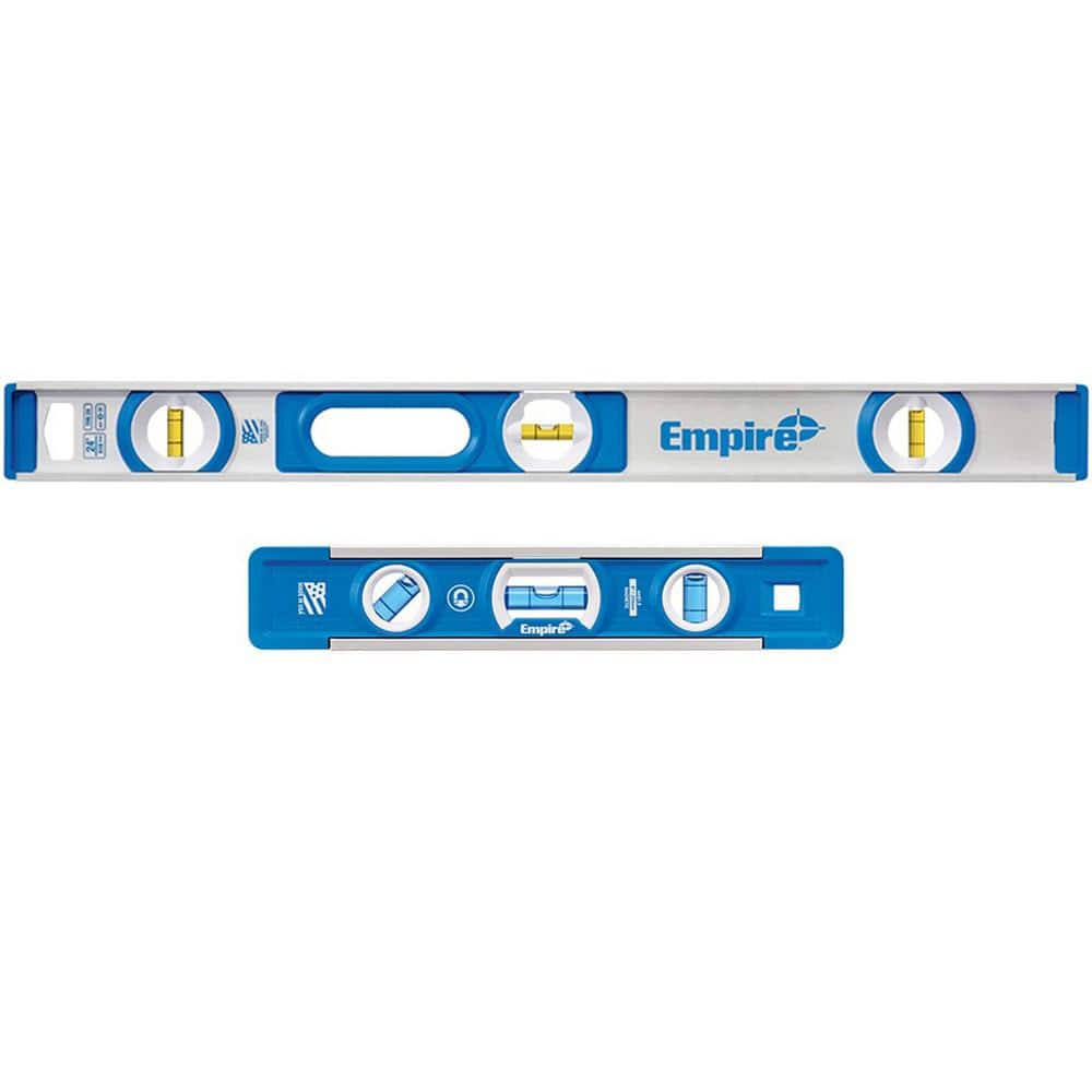 9 in. True Blue Professional Torpedo Level with 24 in. Aluminum I-Beam Level price history on PriceWatchPro