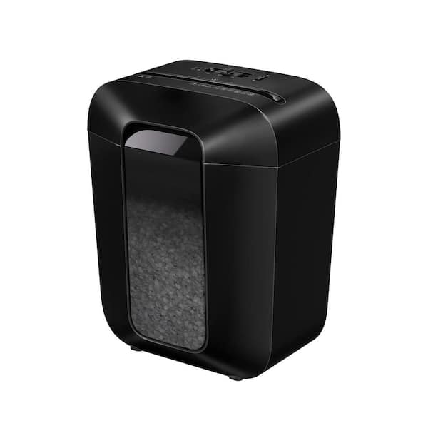 Yichuhaoxi 8-Sheet Micro-Cut Paper Shredder in Black with 4.4 Gal. and Easy Lift-off Head