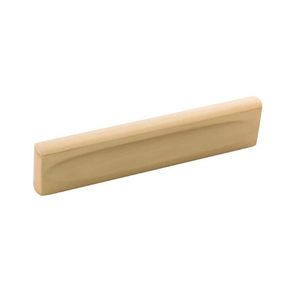 Ingot Collection Pull 3-3/4 in. (96mm) Center to Center Brushed Golden Brass Rectangle Cabinet Pull price history on PriceWatchPro