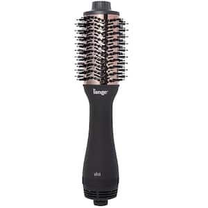 60 mm 1100-Watt Titanium Blow Hair Dryer Brush with Oval Barrel for All Hair Types in Black