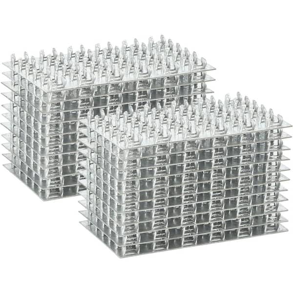 3x6 20-Gauge Steel Nail Stop Nail Plate 20-Pack