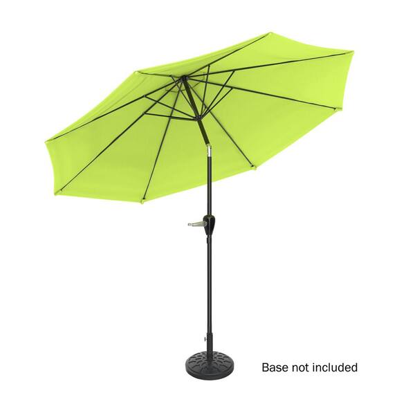 cheap black patio umbrellas AMMSUN 6ft Outdoor Picnic Umbrella,Black