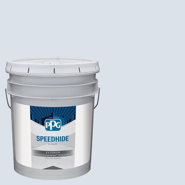 SPEEDHIDE 5 gal. First Frost PPG1242-1 Flat Exterior Paint