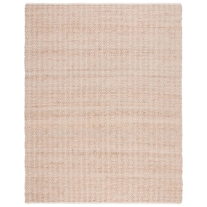 nuLOOM Natura Chunky Loop Jute Tan 8 ft. x 10 ft. Farmhouse Area 