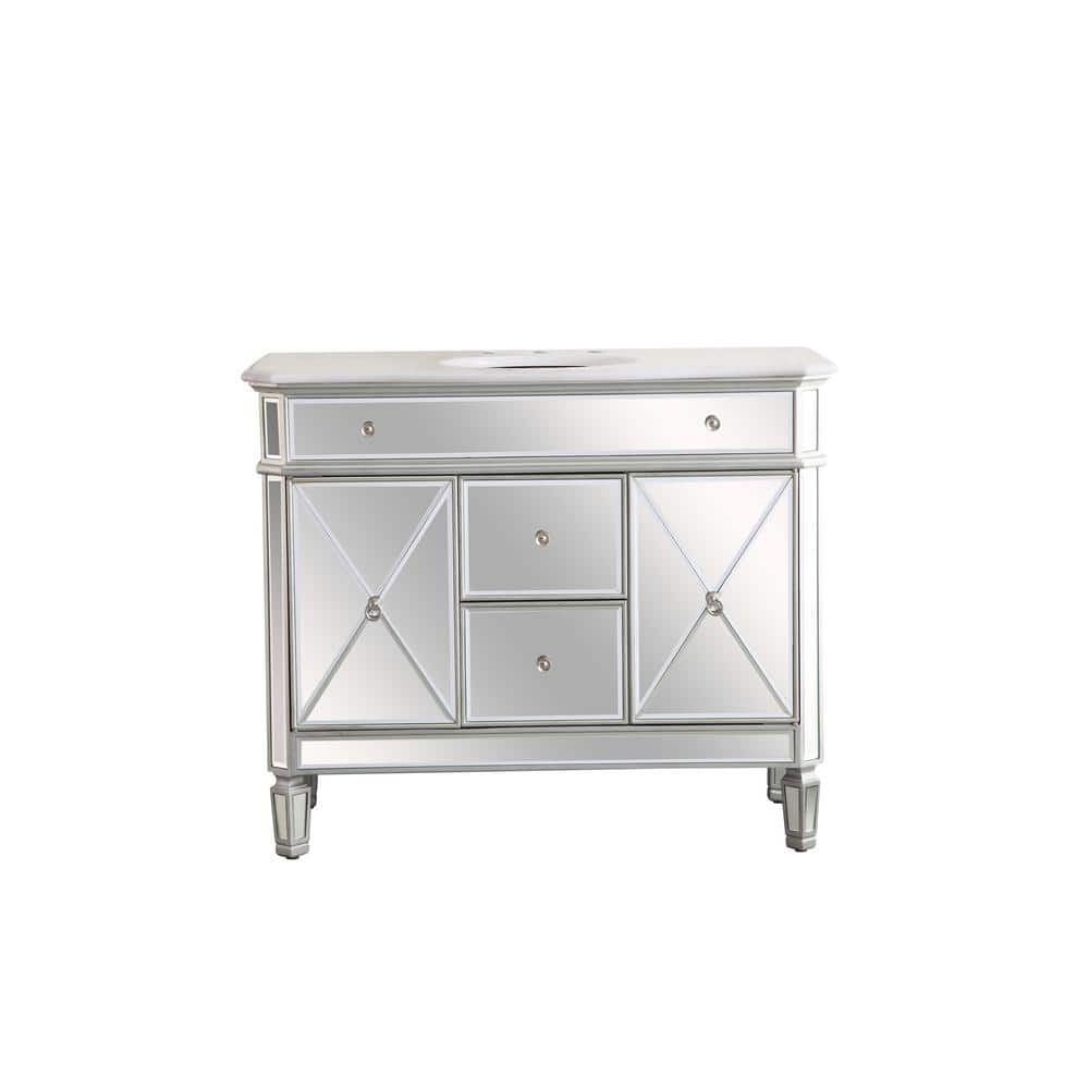Timeless Home 20.5 in. W x 42 in. D x 35 in. H Single Bathroom Vanity in An