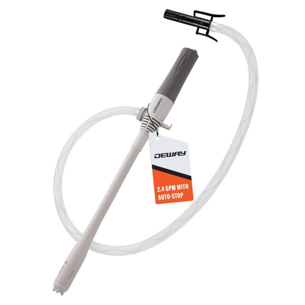Automatic Small 15 in. Fuel Transfer Pump with Auto-Stop, D Battery Powered, 2.4 Gal. /Minute price history on PriceWatchPro