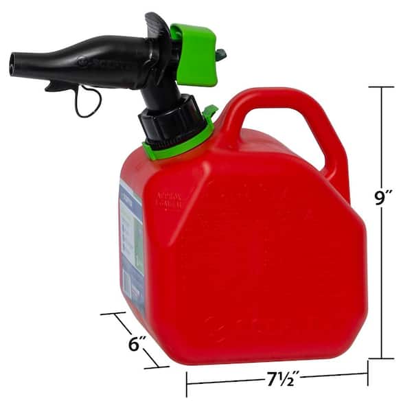 Red gas cylinder dangerously close to fire Vector Image