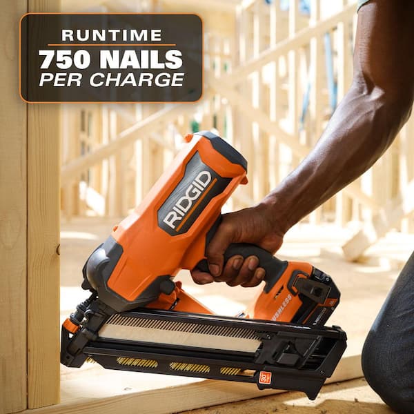 Ridgid framing nailer discount cordless