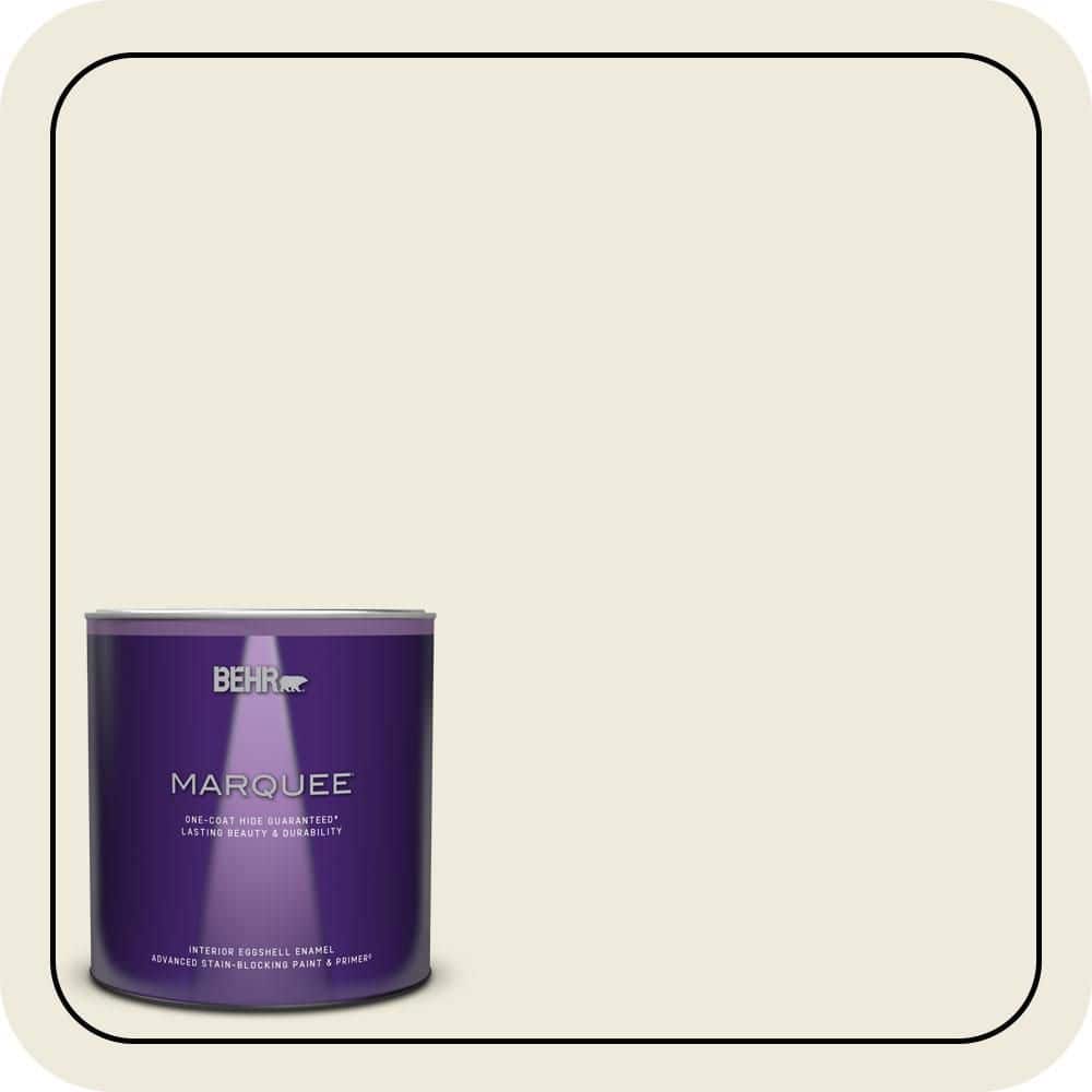 1 qt. #PPU10-14 Ivory Palace Eggshell Enamel Interior Paint & Primer product image for price tracking