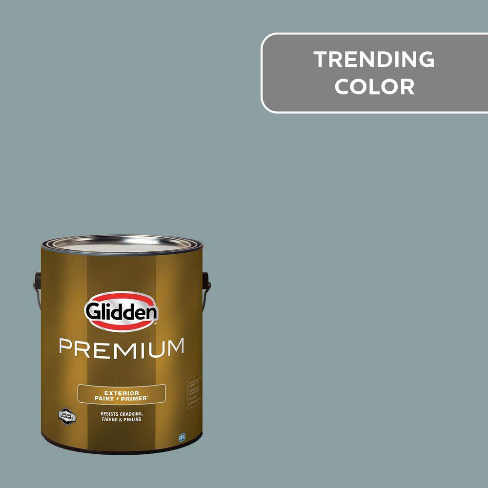 1 gal. PPG1034-5 Aqua Smoke Satin Exterior Latex Paint price history on PriceWatchPro