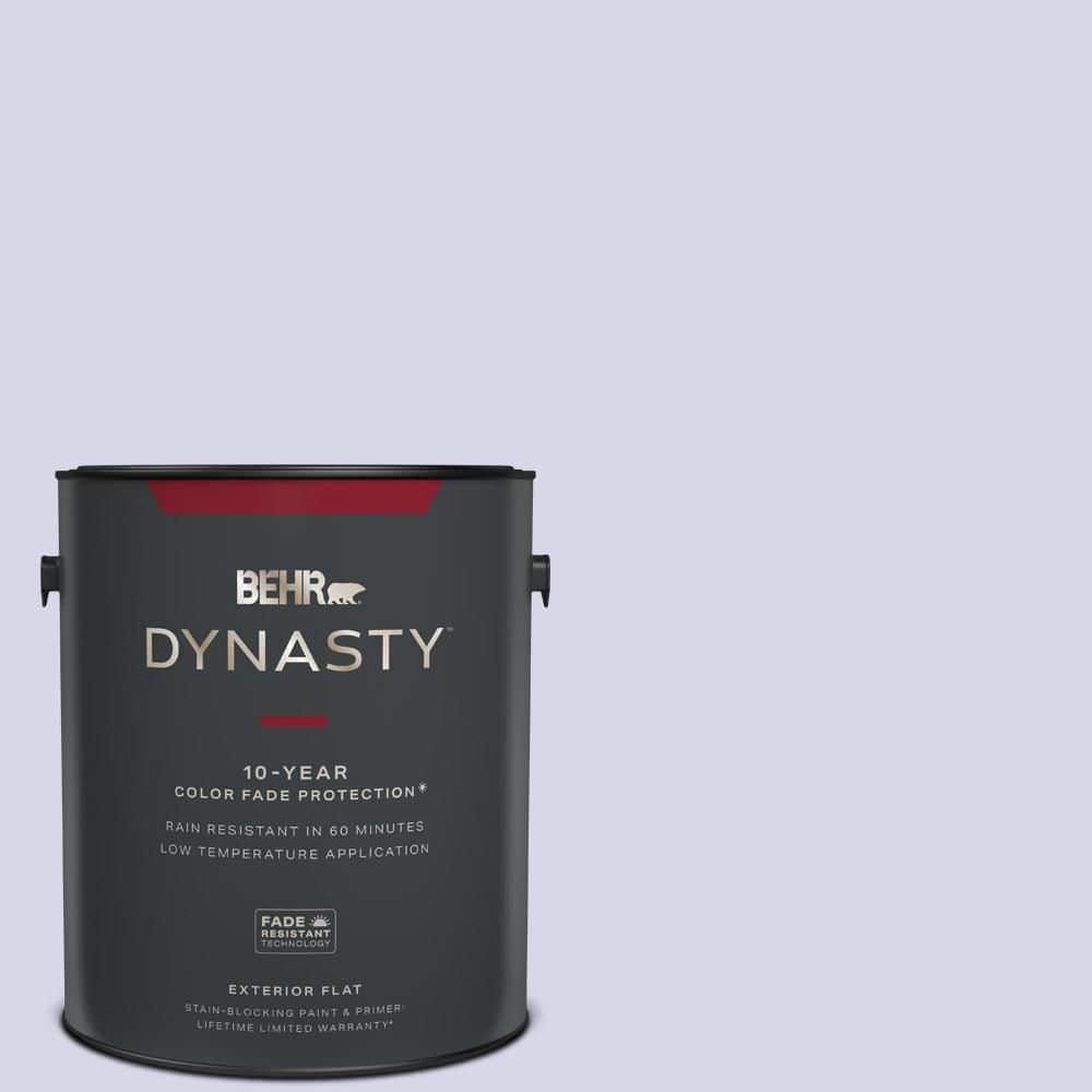 BEHR DYNASTY 1 gal. 630A2 February Frost Flat Exterior StainBlocking