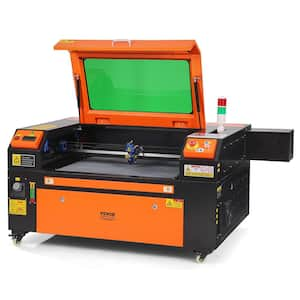 80-Watt CO2 Laser Engraver 20 x 28 in. 19.7 IPS Laser Cutter Machine with 2-Way Pass Air Assist for Wood Acrylic Fabric