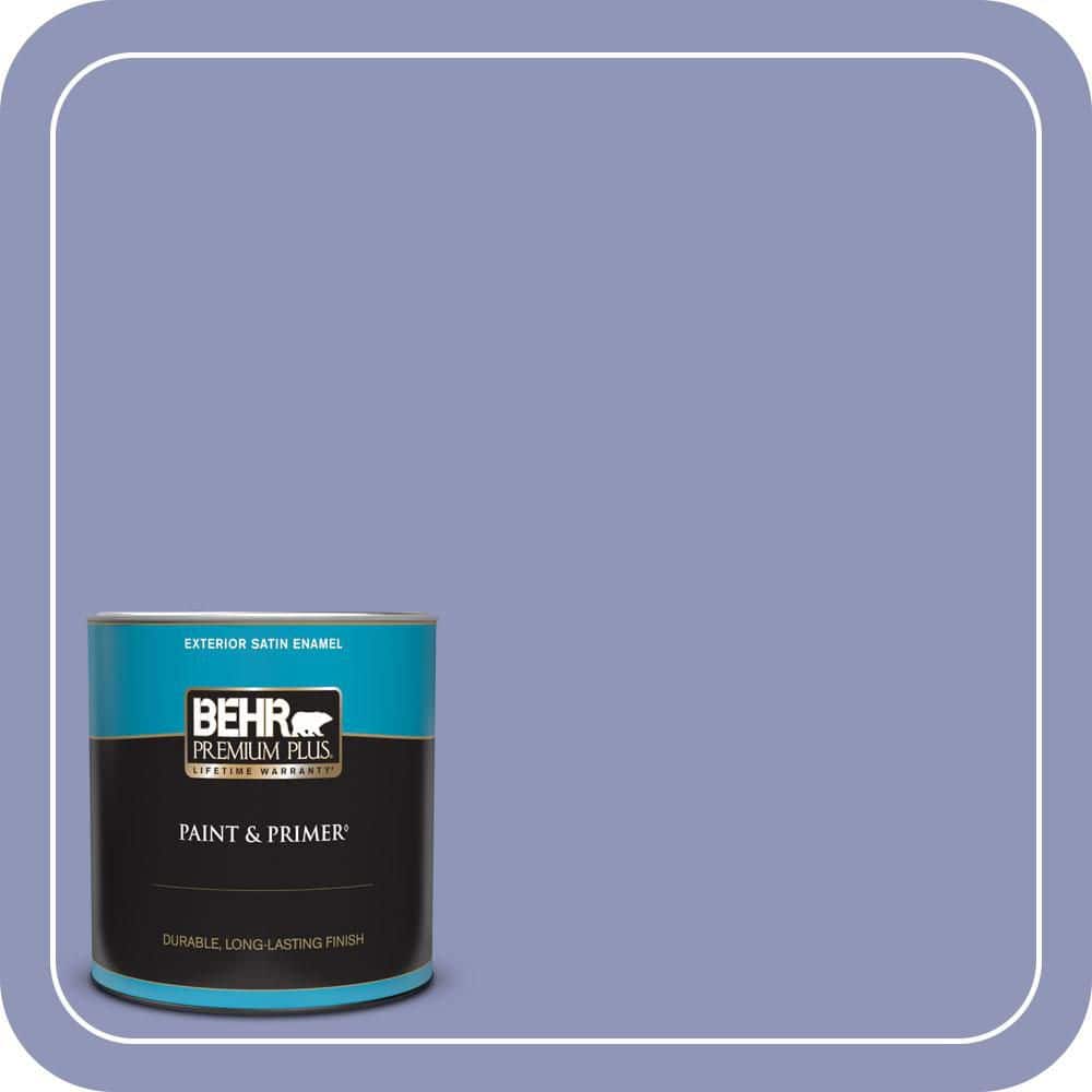 1 qt. #BIC-20 Lively Lilac Satin Enamel Exterior Paint & Primer price history on PriceWatchPro