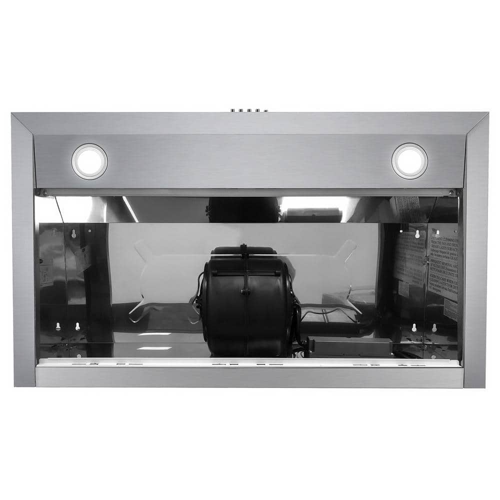 Cosmo 36" Stainless Steel Under Cabinet Range Hood with LED Lights