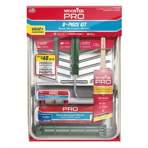 8-Piece Pro Roller Tray Set