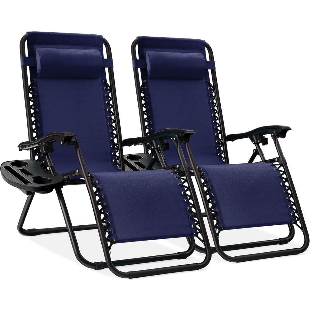 バランスチェアイージー　ネイビー YOFE Oversized Dual Motor 180° Lying Flat Blue Breathable Leather