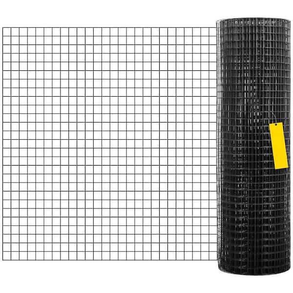 0.06 in. x 2 ft. x 100 ft. Hardware Cloth 1 in. x1 in. Mesh Galvanized Vinyl Coated 16-Gauge Chicken Wire Fencing