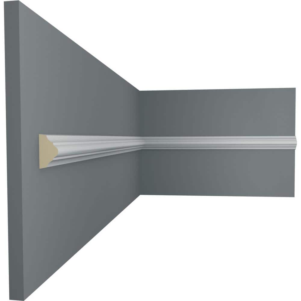 Primed Gray High Density Urethane Classic Panel Moulding