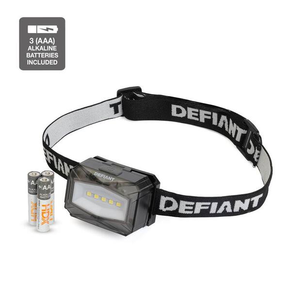 Defiant 150 Lumen Alkaline Headlamp-TH 00536 - The Home Depot