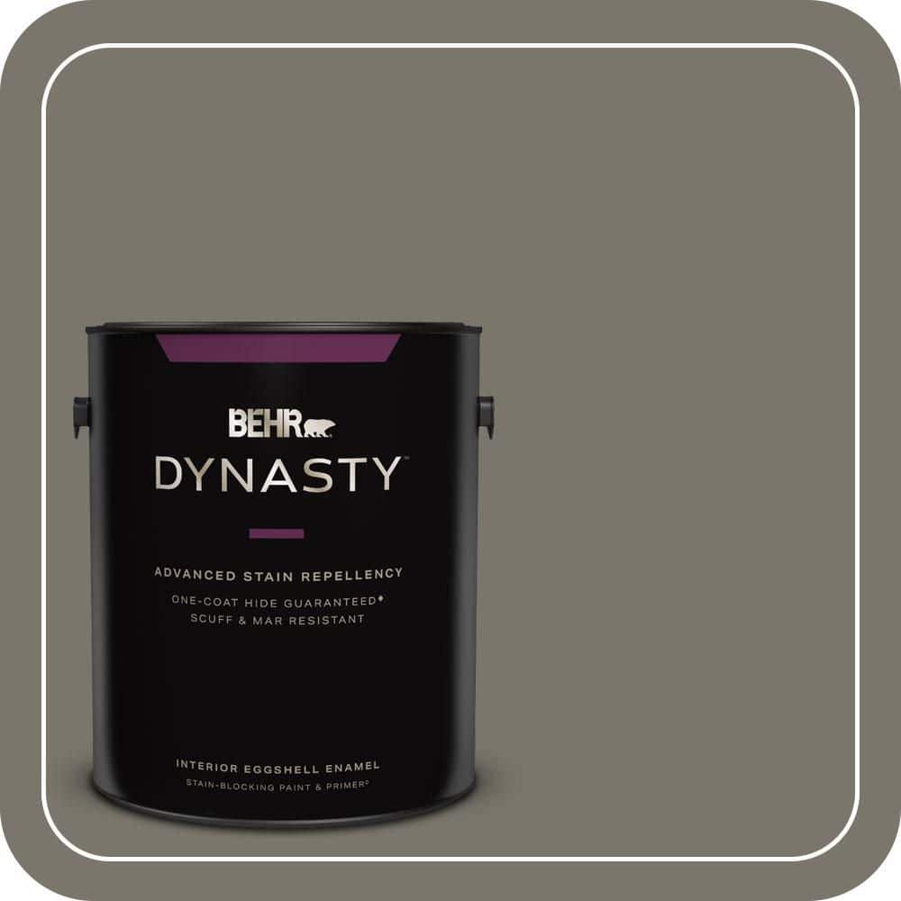 1 gal. #PPU24-06 Slippery Shale Eggshell Enamel Interior Stain-Blocking Paint & Primer price history on PriceWatchPro