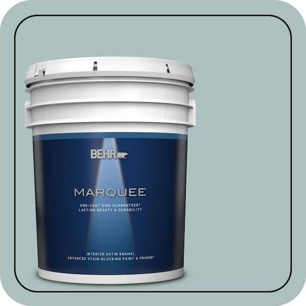 BEHR MARQUEE 5 gal. Home Decorators Collection #HDC-CL-15G Morning Parlor Satin Enamel Interior Paint & Primer