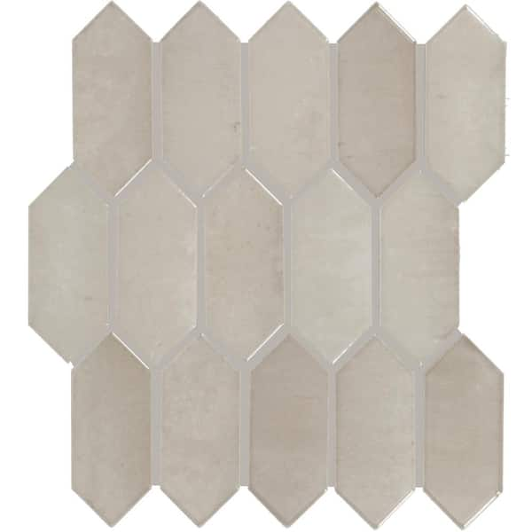 Reviews for Daltile Miramo Sand 12 in. x 11 in. Glazed Ceramic Picket ...