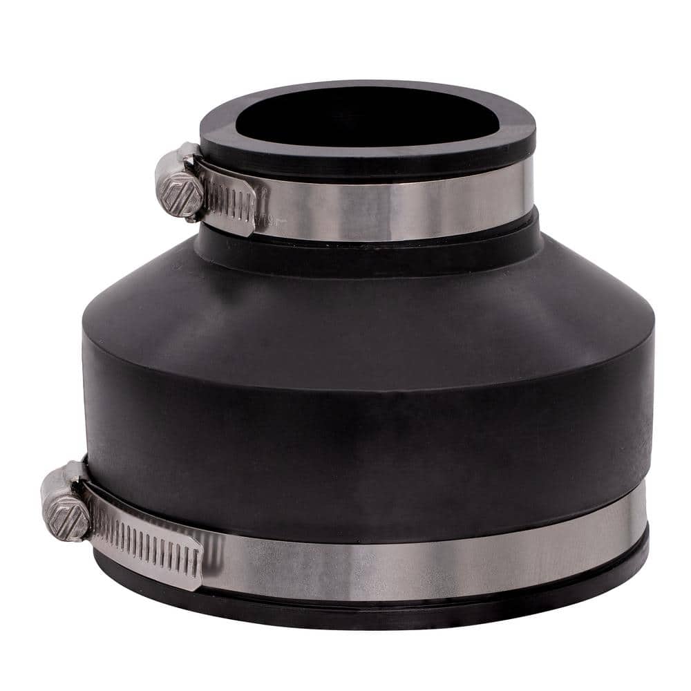 4 in. x 2 in. DWV Flexible PVC Coupling price history on PriceWatchPro