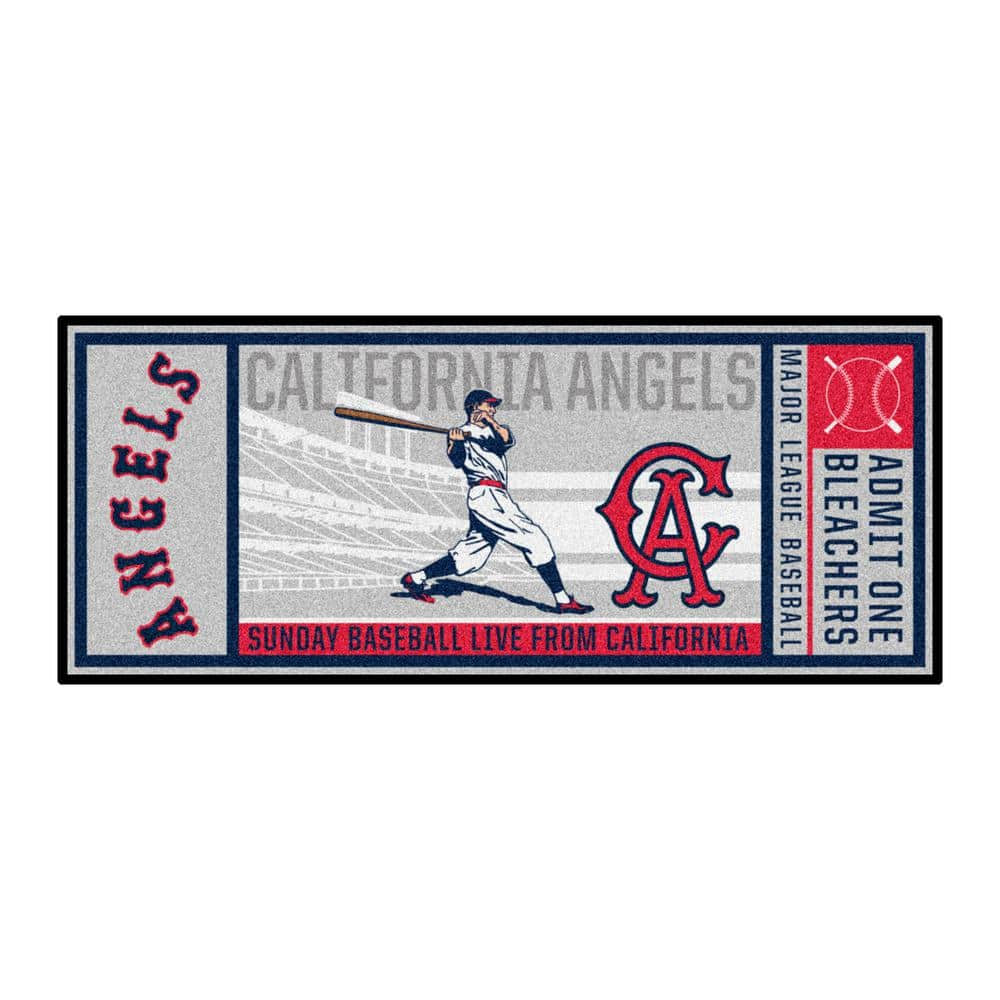 Fanmats Anaheim Angels Starter Mat - Retro Collection