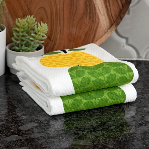 Camping Kitchen Towels Set of 4 Dish Towels White Kitchen Hand Towels –  SHANULKA Home Decor