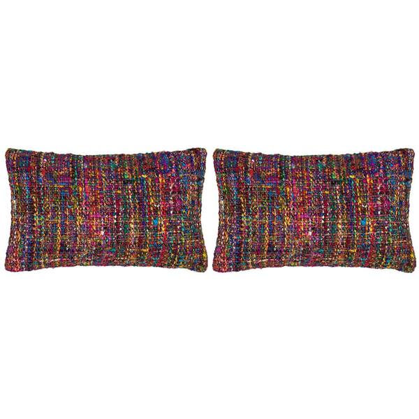Safavieh Carrie Textures & Weaves Pillow (Set of 2)